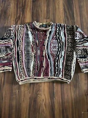 Vintage Tundra 3D Sweater Coogi Style Size - XL • $114.90