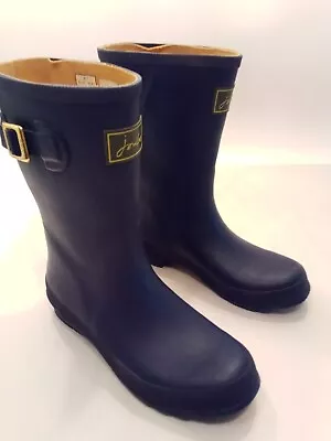 $27.20 • Buy Joules Women's R Kelly Welly French Navy Rain Boot- 8 M US