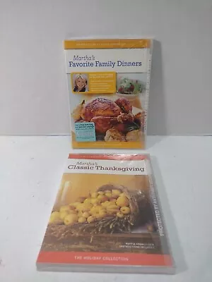 Martha Stewart Cooking Collection Volume 3 & Holiday Collection Volume 1 DVD Lot • $9.99