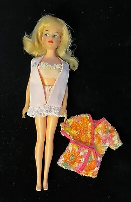 Vintage 1965 Ideal GLAMOUR MISTY DOLL & Lingerie Outfit & Terry Robe Tammy • $49.99