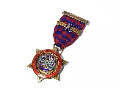 1983 Britannia Chapter No. 312 Bicentenary  WHITBY Silver Enamel Masonic Jewel • £99