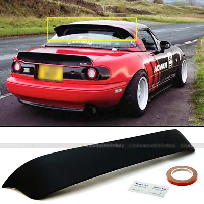 For 90-97 Mazda Miata JDM ABS Unpainted Rear Window Roof Spoiler Visor Wing  • $49.99