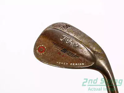 Titleist 2009 Vokey Spin Milled Oil Can Lob LW 60° Steel Wedge Flex Right 34.5in • $86.99
