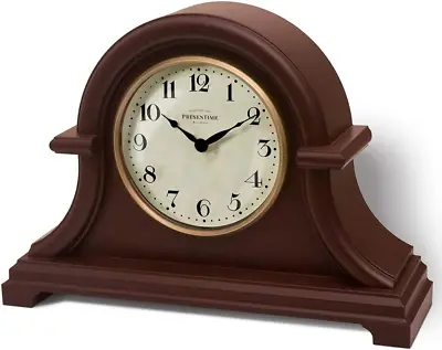Vintage Farmhouse Mantel Clock Series Napoleon Desk & Shelf Clock 13 X 10 Inch • £76.95