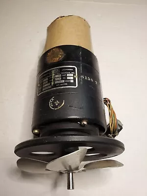 Ampex 350 Reel To Reel Capstan Fan Motor HYST # 1704-3 - Untested • $75