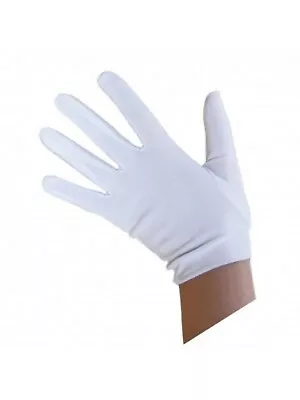 Childrens Kids White Magician Musician Michael Jackson Fancy Dress Gloves • £3.99