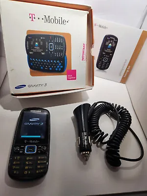 Samsung Gravity 3 SGH-T479- Blue T-Mobile Slider Phone • $35.99