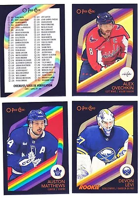 2023-24 OPC RETRO BLACK #/100 U-Pick #1-600 2023/24 O-Pee-Chee Finish Your Set ! • $2.18