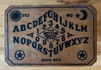 Mitche Manitou Board C. 1917 (Wilder Manufacturing) ORIGINAL Ouija Antique RARE • $249.19