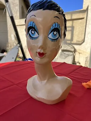 Vintage Twiggy Mannequin Head Bust. Rare HTF! • $159.99