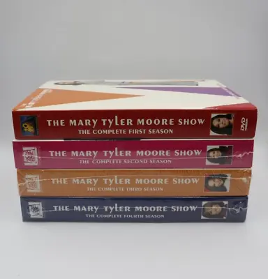 The Mary Tyler Moore Show Seasons 1 2 3 4 DVD Lot Of 4 NTSC 3 NEW 1 OPEN • $29.14
