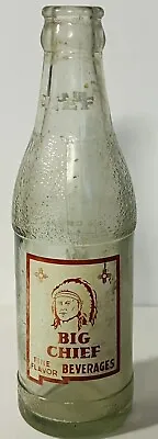 ACL SHEEHAN BIG CHIEF 6.5oz SODA BOTTLE MONTANA HELENA 1940 MONT MT INDIAN (D) • $34.99