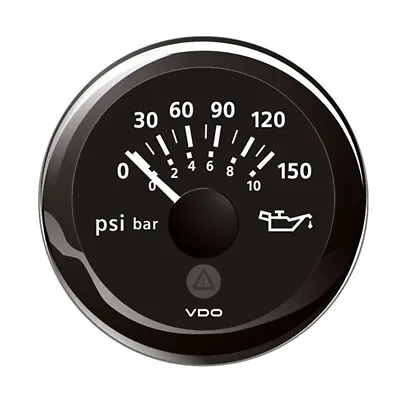 VDO Marine Viewline 2-1/16  (52mm) Oil Pressure Indicator 8-16V - A2C59514118 • $54.89