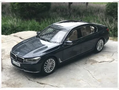 $78.76 • Buy 1:18 Scale BMW 750Li Diecast Simulated Car Model Collectible Toy Gift Dark Blue