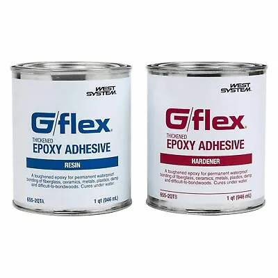 $137.02 • Buy West System 655-2QT G/flex 1qt Epoxy Adhesive