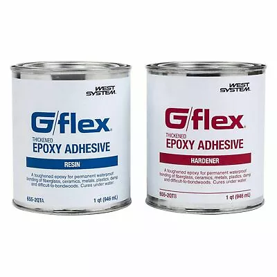 West System 655-2QT G/flex 1qt Epoxy Adhesive • $139.02