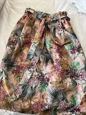 £5 • Buy M&S Collection Tropical Print Multicoloured Skirt 12