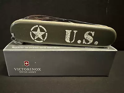 Rare/Sprint Run! VICTORINOX SWISS ARMY CAMPING KNIFE  TINKER INVASION STAR  WWII • $56.02