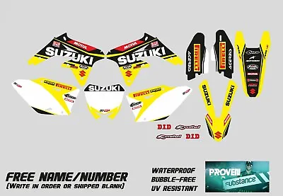 Graphics Kit Suzuki Rmz450 2008 2009 2010 2011 2012 2013 2014 2015 2016 Rmz 450 • $82.06