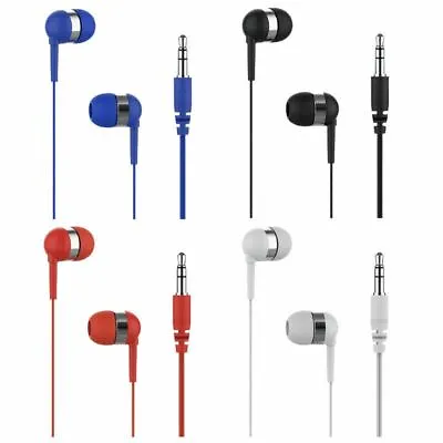 3.5mm In-Ear Earbuds Earphone Headphone For IPhone PC MP3 MP4 UK • £2.95