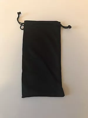 Black Micro Fiber Sunglass Carrying Pouch Case Bag - 1 Piece • $1