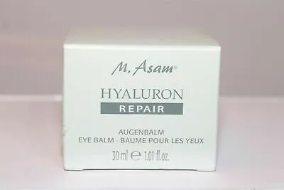 M. Asam Hyaluron Repair Eye Balm NEW Made In Germany 1.01 Fl Oz. LOVE IT!! • $18