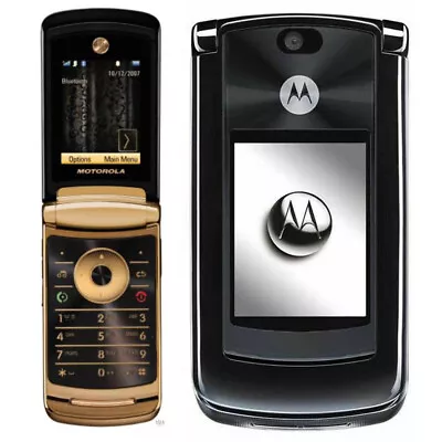 Unlocked Original Motorola RAZR2 V8 2MP GSM 2G MP3 Bluetooth Flip Mobile Phone  • $54.87