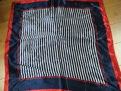 Silk Feel Small Head Square Animal Zebra Nautical Spotted Ladies Scarf Free P&p • £3.95