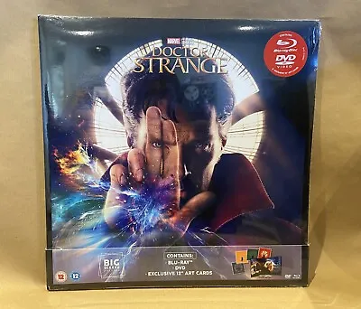 Marvel's Doctor Strange Big Sleeve Edition - [Blu Ray & DVD] + 12  ART CARDS • £20