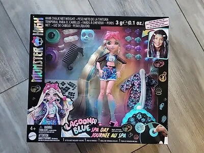 Monster High Doll Lagoona Blue Spa Day Playset • $30.50