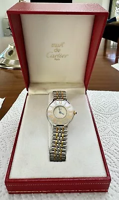 Cartier Must De Cartier 21 Cream Women's Watch - 123000P • $857.04