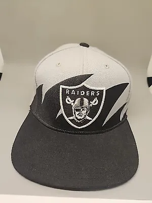 NFL Oakland Raiders Sharktooth Snapback Baseball Cap Hat Mitchell & Ness • $50