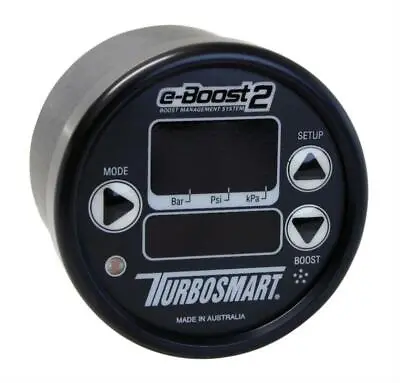 $629.95 • Buy Turbosmart EBoost2 EBC Electronic Turbo Boost Controller With 60mm Gauge (Black)