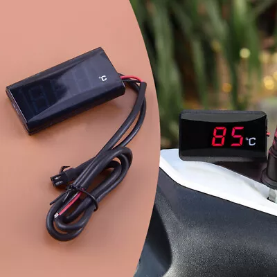 Digital Display Thermometer Water Temperature Temp Sensor Gauge For Motorcycle • $15.87