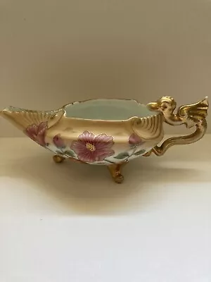 Antique Victoria Carlsbad Dragon Handled Tri Footed Creamer • $72