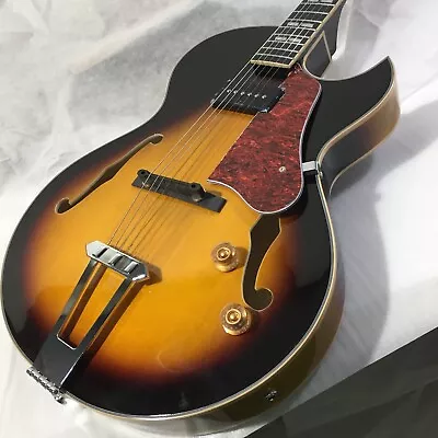 6 Strings Hollow Body Electric Guitar Sunburst Solid Body Special Bridge • $319.20