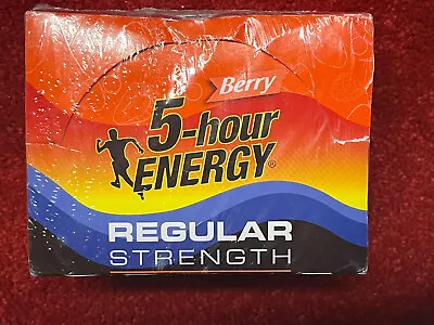 5 Hour Energy Berry Flavor 12 Count Box 1.93 Oz Shots Sugar Free Exp 4/24 • $29.95