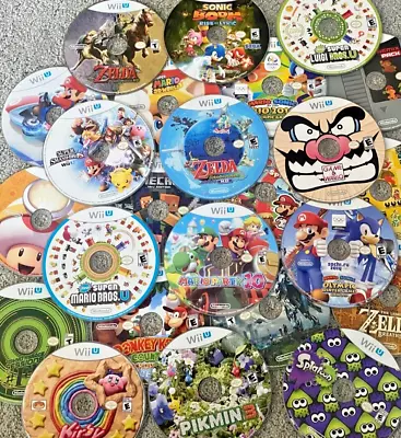 $20.99 • Buy Nintendo Wii U Games You Pick & Choose Video Games Bundle And Save!