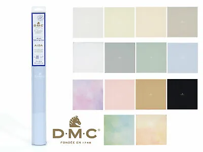 Dmc Charles Craft Aida Gold Standard- Assorted Colours  And Counts - 15x18   • £6.78