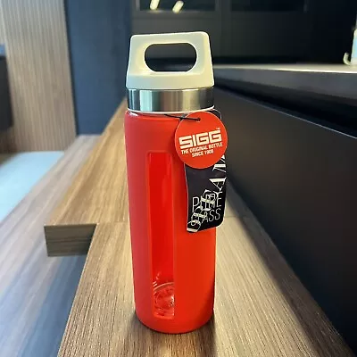 £8.50 • Buy SIGG Dream Glass Water Bottle 0.65L High Quality Designer Brand NEW