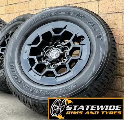 Genuine Toyota Hilux GR 17 Inch Wheels With Tyres • $2200