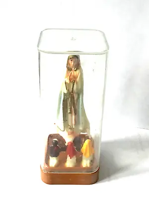 Vintage Souvenir Fatima Portugal Virgin Mary Statue 1950th • $49.99