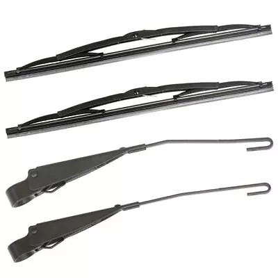 Vw Bug Wiper Arms & Blades Left & Right Side Vw Bug 73-77 SB 1971-72 • $69.95