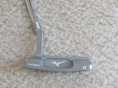 MIZUNO M CRAFT No. 2 Satin 34  Putter With Winn Mid-Size 1.1 Grip And Cover • $99