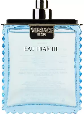 Versace Man Eau Fraiche By Gianni Versace 3.4 Oz EDT Cologne For Men New Tester • $32.26