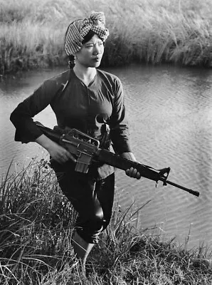 Vietnam  War  Photos --   Female Viet Cong (VC) • $3.99
