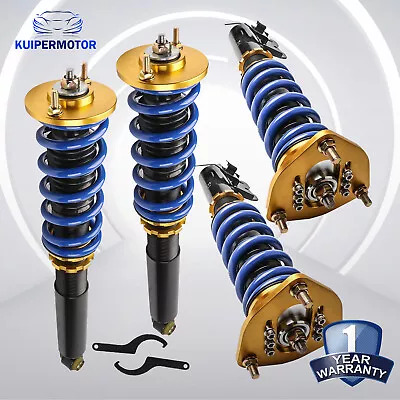 4PCS FR&RR Coilover Struts Suspension Kit For 89-94 Nissan S13 240SX  Adj • $209.79