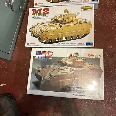 ZHENGDEFU MOTOR DRIVEN U.S. M2 Bradley U.S Tank 1/48 Scale Model Still Sealed! • $32.99