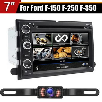 7'' DVD CD Player Car Stereo Radio GPS Unit For 2004-2008 Ford F150/250/350 Map • $169.90