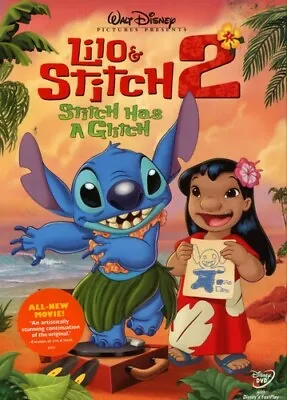 NEW Lilo And Stitch 2: Stitch Has A Glitch (DVD 2005) Disney Animation Movie • $7.49